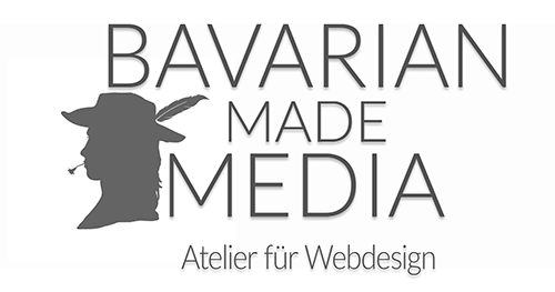 Logo Bavarian Made Media Atelier für Webdesign